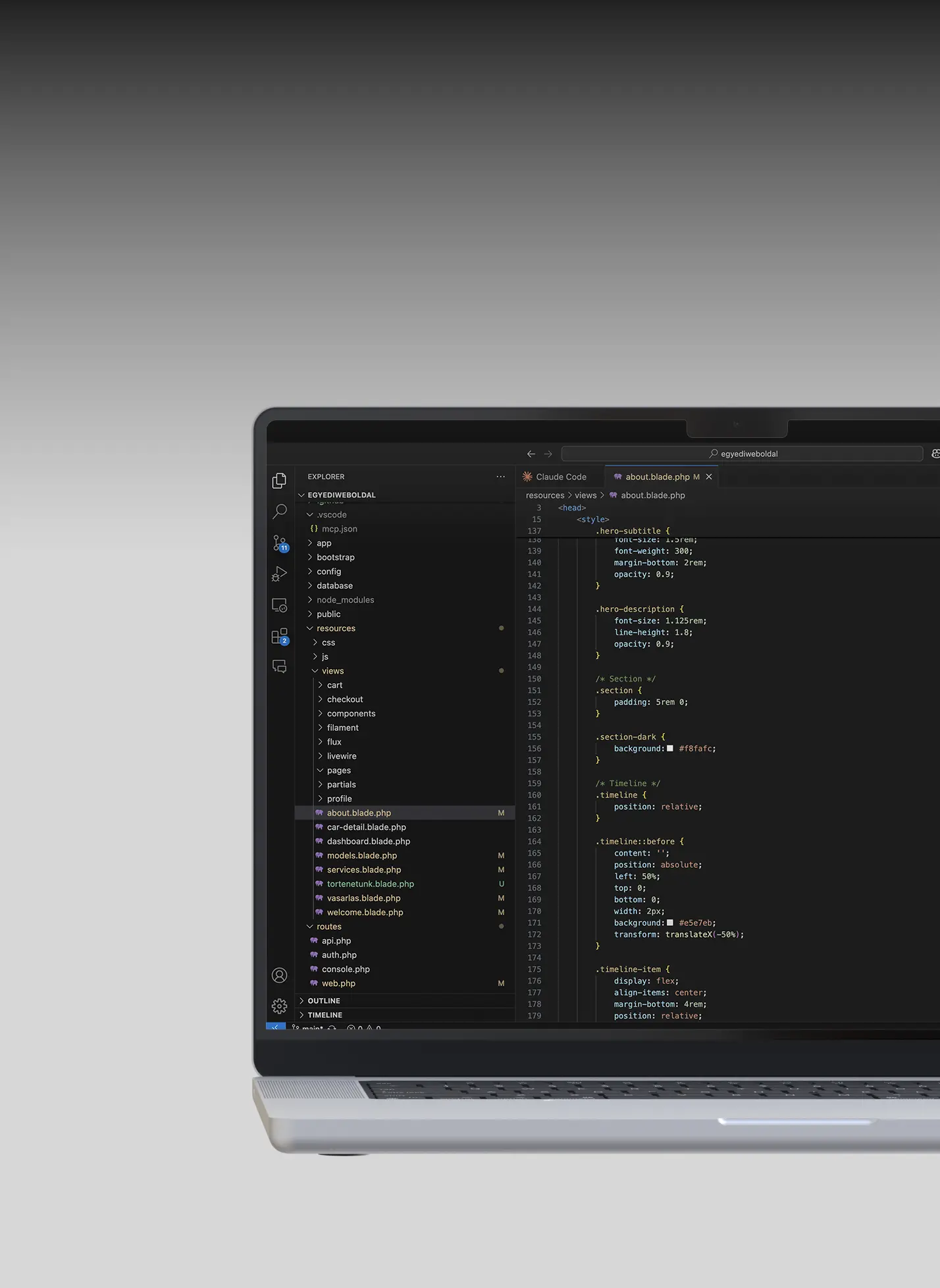 Fejlesztés Laravel alapokon