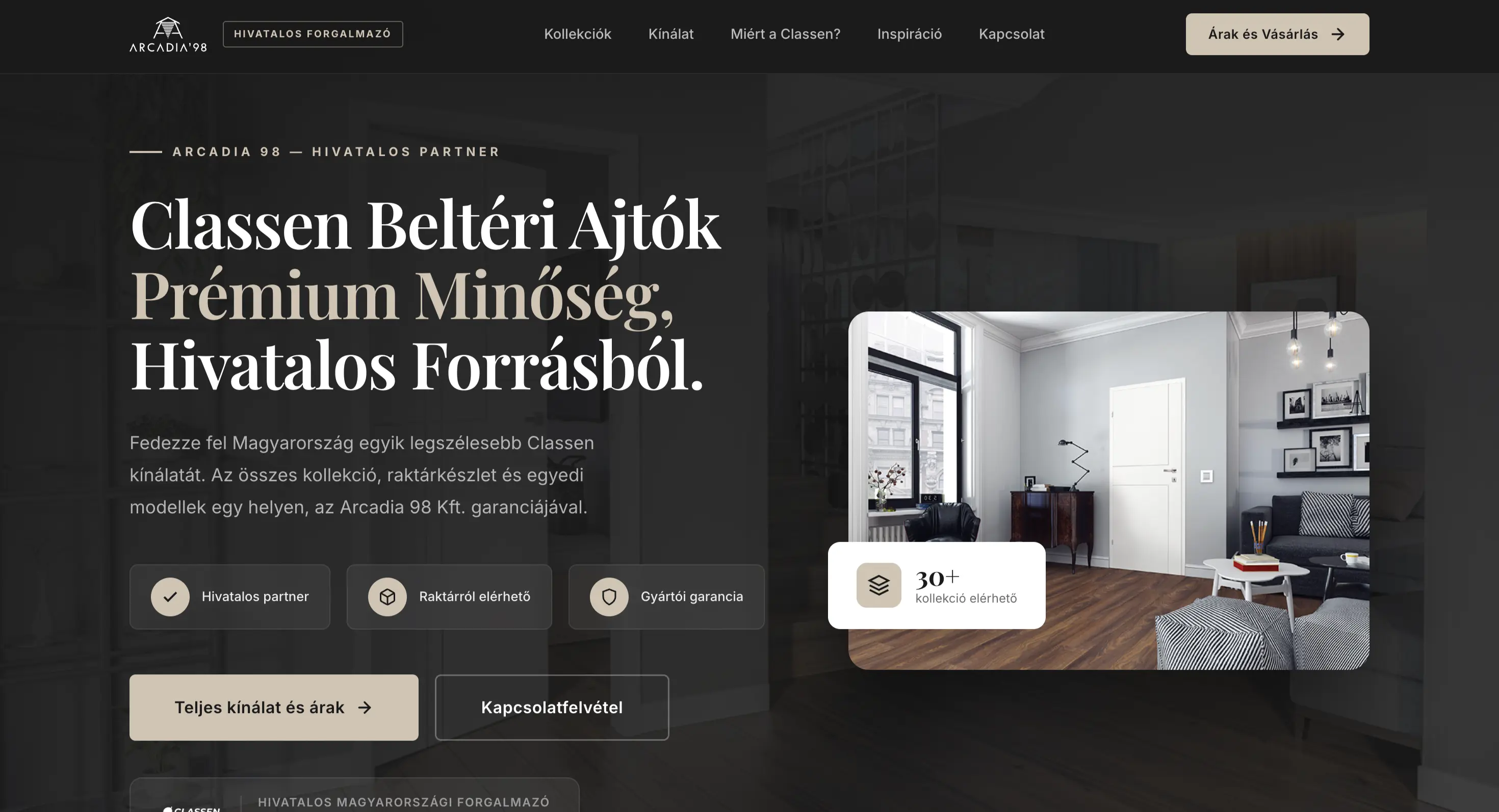 Egyedi weboldal minta