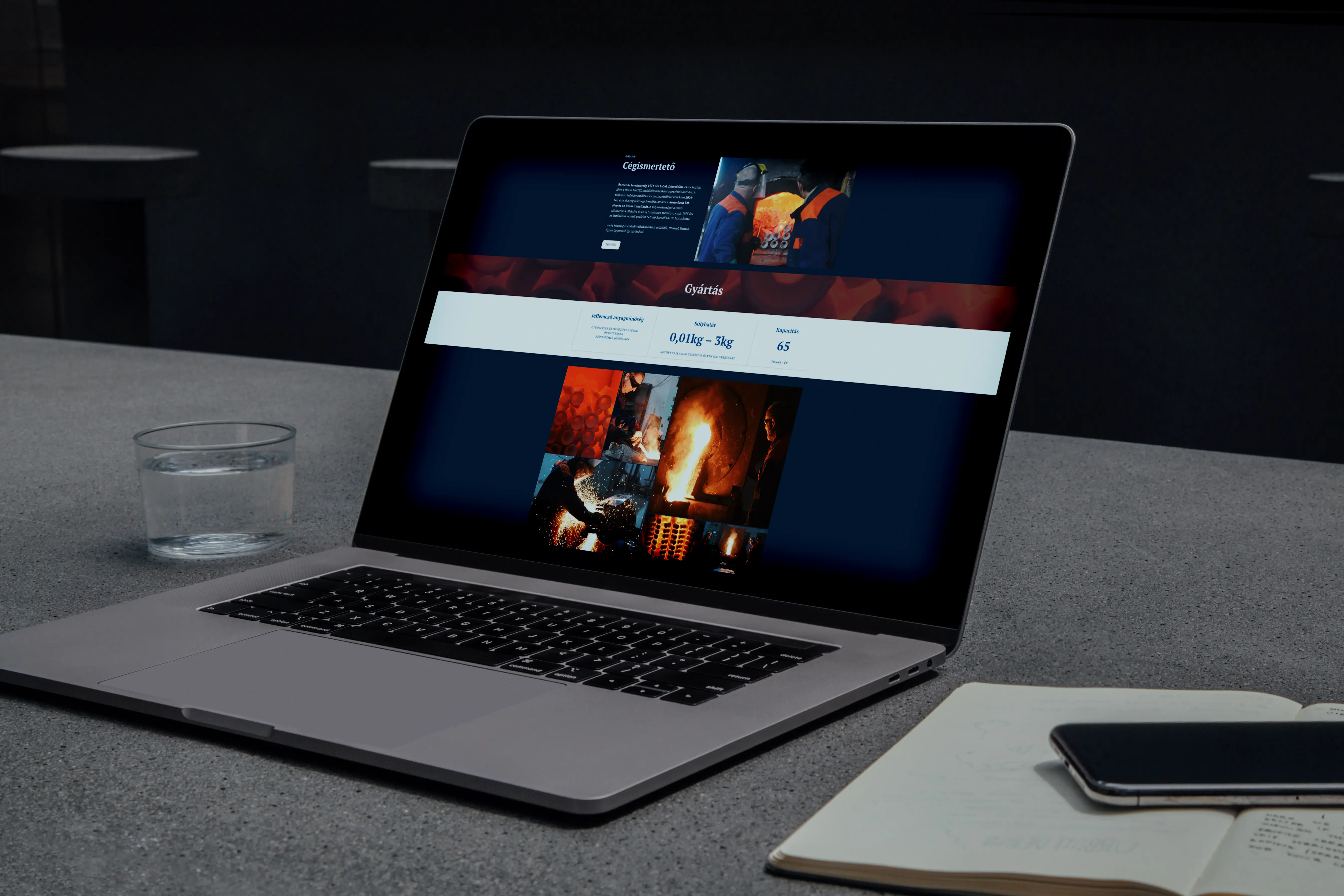 Rosenbach laptop mockup