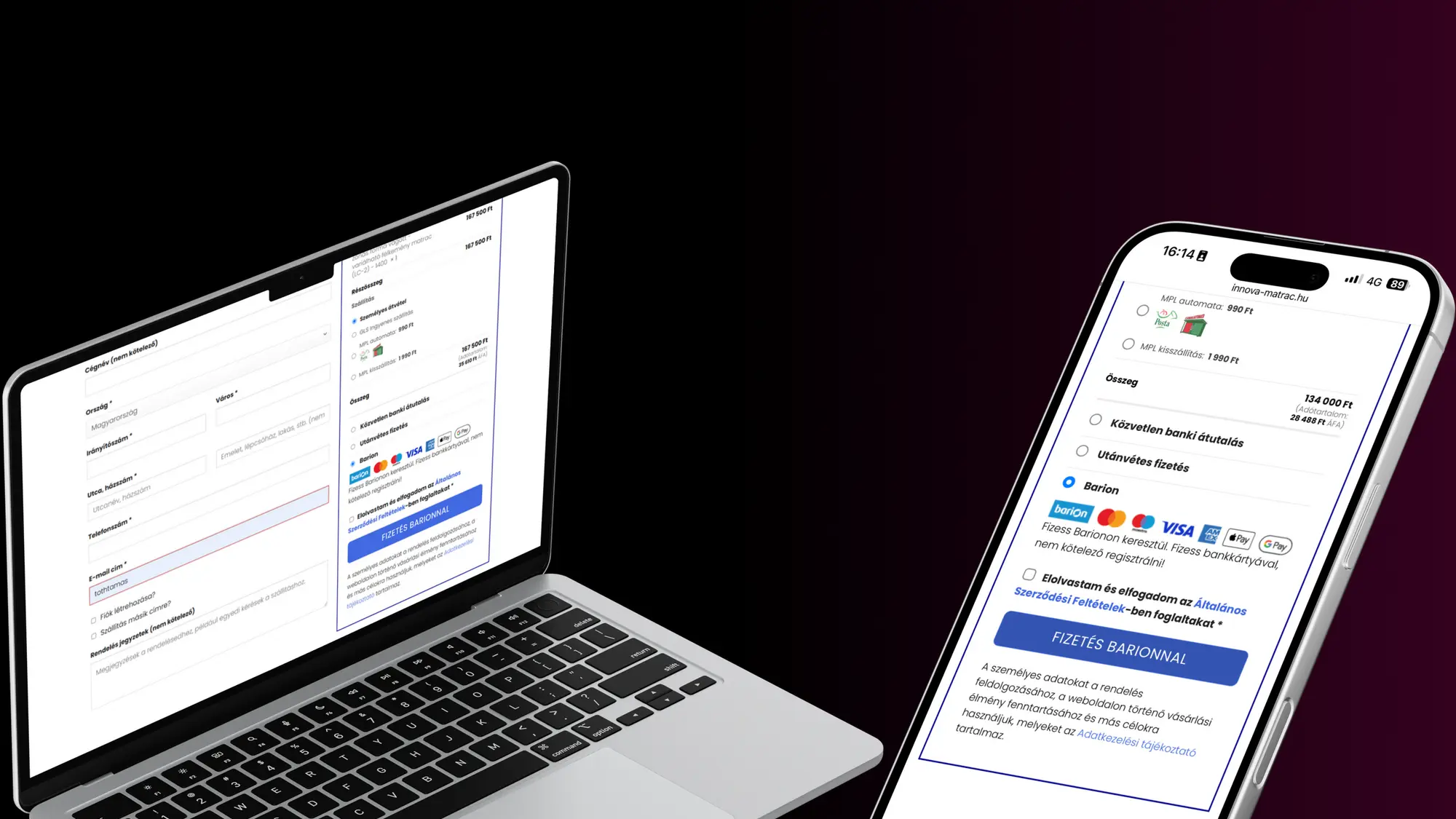 Online fizetési megoldások