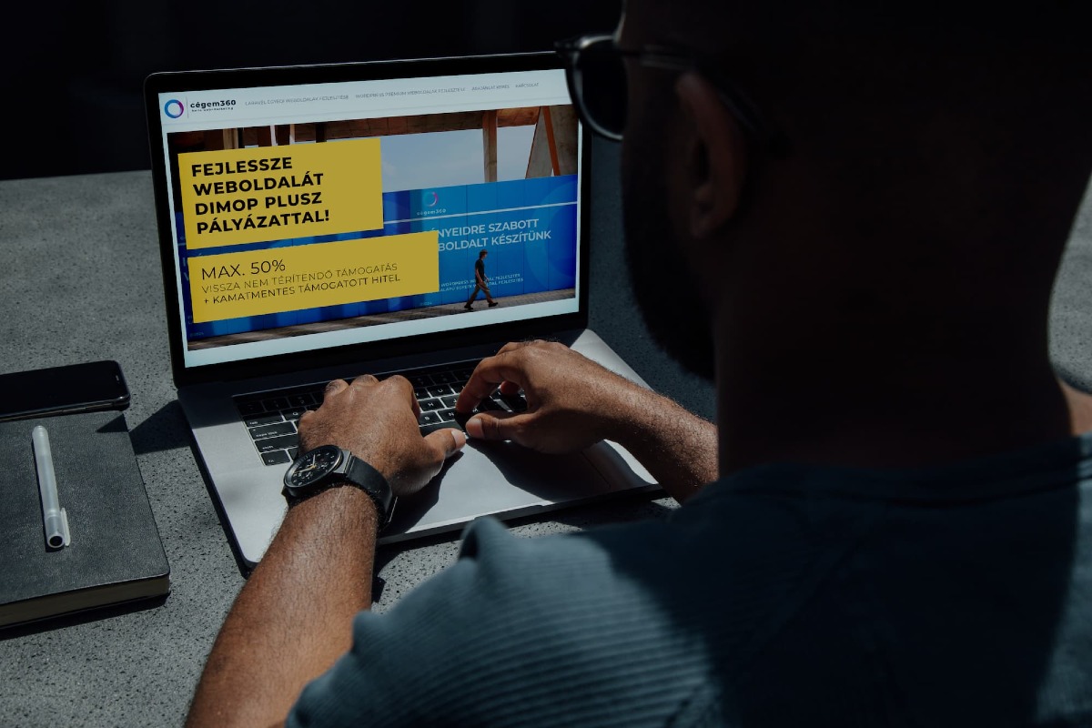 Megjelent a DIMOP Plusz pályázat, amivel 50%-os vissza nem térítendő támogatással fejlesztheti weboldalát!