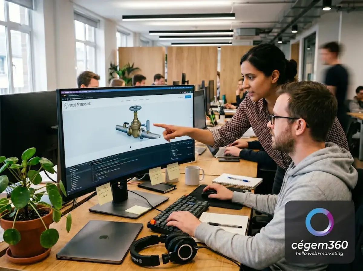 3D webes animációk ipari weboldalon – hogyan hoz 156%-kal több konverziót?