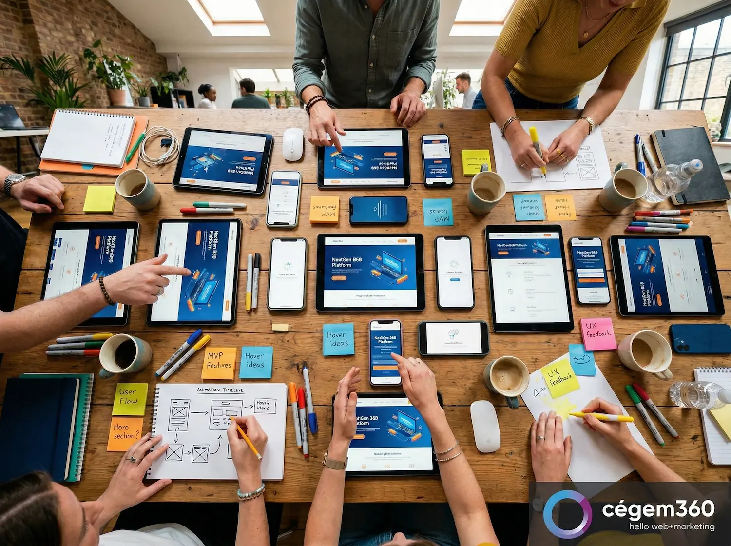 Webanimációk egyedi Laravel fejlesztésű weboldalon – mikro-interakciók és motion design